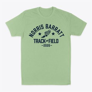 Norris Barratt School Track and Field Classic Dad T-Shirt