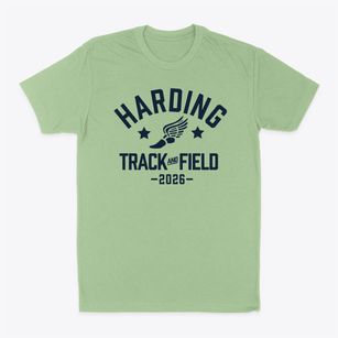Harding Academy Track and Field Classic Dad T-Shirt