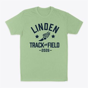 Linden Middle School Track and Field Classic Dad T-Shirt
