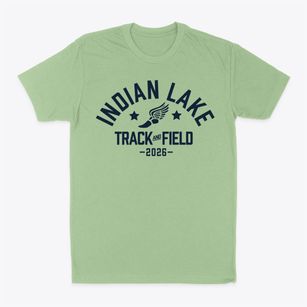 Indian Lake Elementary School Track and Field Classic Dad T-Shirt