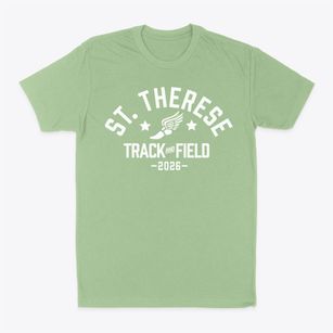 St Therese, The Little Flower Parish Track and Field Classic Dad T-Shirt
