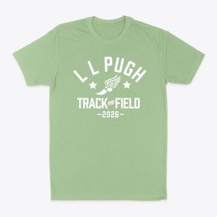 L L Pugh Elementary School Track and Field Classic Dad T-Shirt