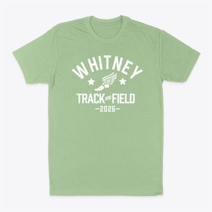 Whitney Elementary School Track and Field Classic Dad T-Shirt