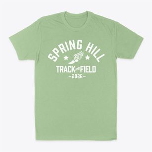 Spring Hill Elementary School Track and Field Classic Dad T-Shirt
