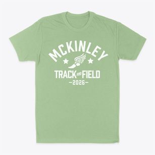 Mckinley Elementary School Track and Field Classic Dad T-Shirt