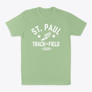 Saint Paul Lutheran School Track and Field Classic Dad T-Shirt