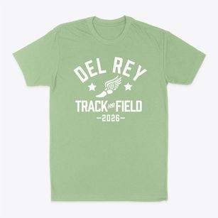 Del Rey Elementary School Track and Field Classic Dad T-Shirt