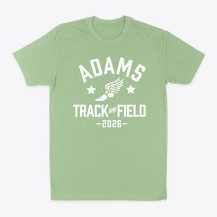 Adams Middle School Track and Field Classic Dad T-Shirt