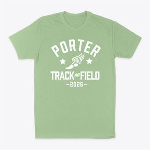 Porter Elementary School Track and Field Classic Dad T-Shirt