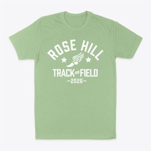 Rose Hill High School Track and Field Classic Dad T-Shirt