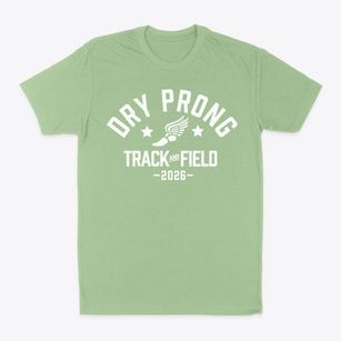 Dry Prong Junior High School Track and Field Classic Dad T-Shirt