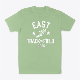 East Middle School Track and Field Classic Dad T-Shirt