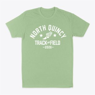 North Quincy High School Track and Field Classic Dad T-Shirt