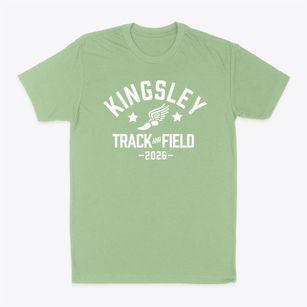 Kingsley Montessori School Track and Field Classic Dad T-Shirt