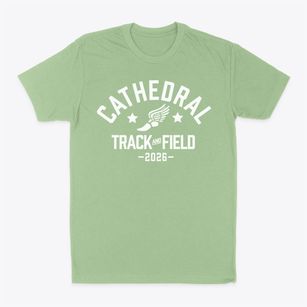 Cathedral High School Track and Field Classic Dad T-Shirt