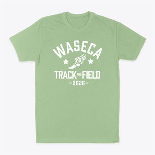 Waseca High School Track and Field Classic Dad T-Shirt