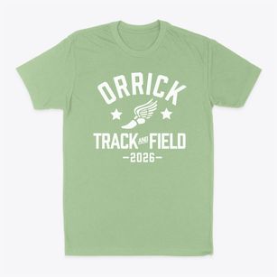 Orrick High School Track and Field Classic Dad T-Shirt