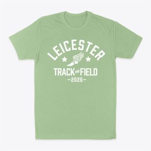 Leicester Elementary School Track and Field Classic Dad T-Shirt