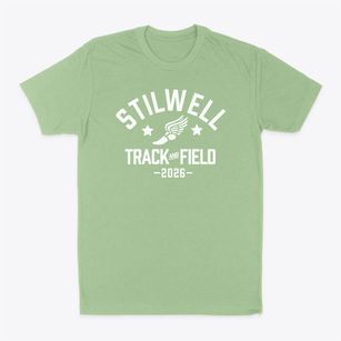 Stilwell Preschool Track and Field Classic Dad T-Shirt