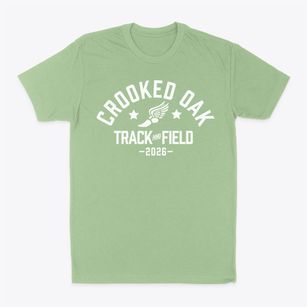 Crooked Oak Middle School Track and Field Classic Dad T-Shirt