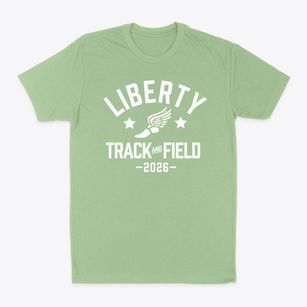 Liberty Elementary School Track and Field Classic Dad T-Shirt