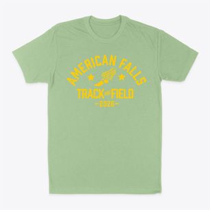 American Falls Academy Track and Field Classic Dad T-Shirt