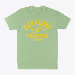 Ocracoke School Track and Field Classic Dad T-Shirt