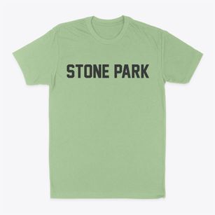 Stone Park Illinois Classic Block Classic Dad T-Shirt