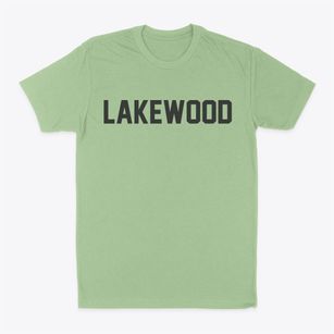 Lakewood New York Classic Block Classic Dad T-Shirt