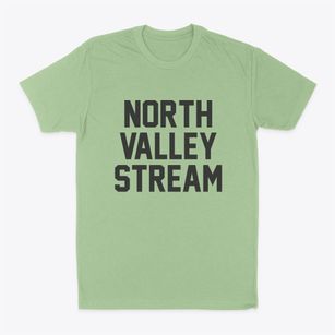 North Valley Stream New York Classic Block Classic Dad T-Shirt