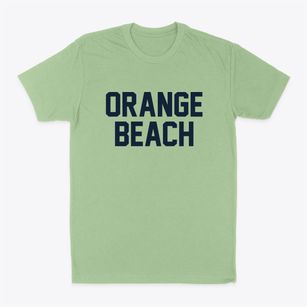 Orange Beach Alabama Classic Block Classic Dad T-Shirt