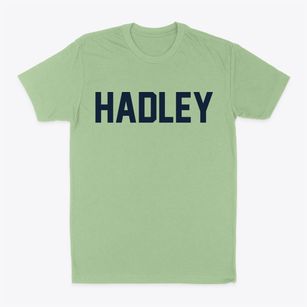 Hadley Massachusetts Classic Block Classic Dad T-Shirt