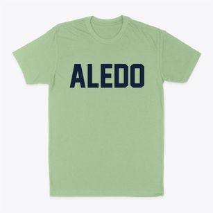 Aledo Illinois Classic Block Classic Dad T-Shirt