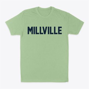 Millville Massachusetts Classic Block Classic Dad T-Shirt