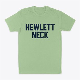 Hewlett Neck New York Classic Block Classic Dad T-Shirt