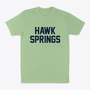Hawk Springs Wyoming Classic Block Classic Dad T-Shirt
