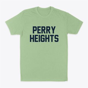 Perry Heights Ohio Classic Block Classic Dad T-Shirt
