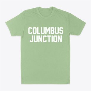 Columbus Junction Iowa Classic Block Classic Dad T-Shirt