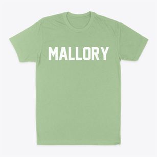 Mallory West Virginia Classic Block Classic Dad T-Shirt