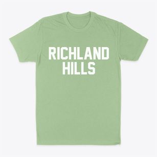 Richland Hills Texas Classic Block Classic Dad T-Shirt