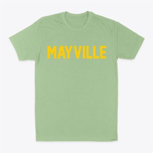 Mayville Wisconsin Classic Block Classic Dad T-Shirt