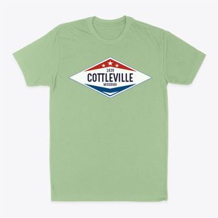 Cottleville Missouri Diamond Star Classic Dad T-Shirt