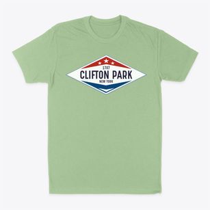 Clifton Park New York Diamond Star Classic Dad T-Shirt