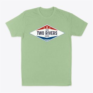 Two Rivers Alaska Diamond Star Classic Dad T-Shirt