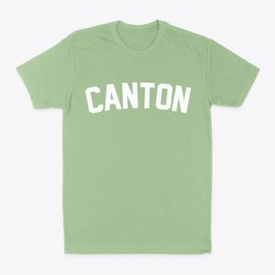 Canton Massachusetts Classic Curve Classic Dad T-Shirt