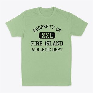 Fire Island New York Athletic Dept Classic Dad T-Shirt