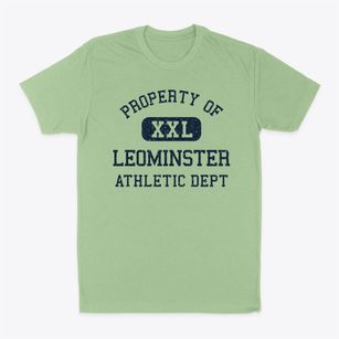 Leominster Massachusetts Athletic Dept Classic Dad T-Shirt