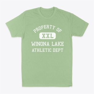 Winona Lake Indiana Athletic Dept Classic Dad T-Shirt