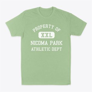 Nicoma Park Oklahoma Athletic Dept Classic Dad T-Shirt
