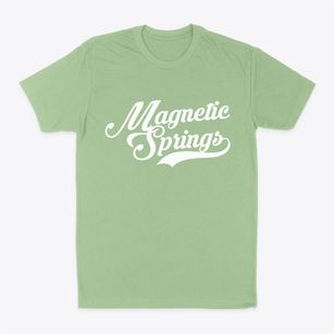 Magnetic Springs Ohio Vintage Team Classic Dad T-Shirt